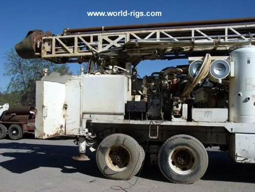 Used Driltech T25K5W Drilling Rig